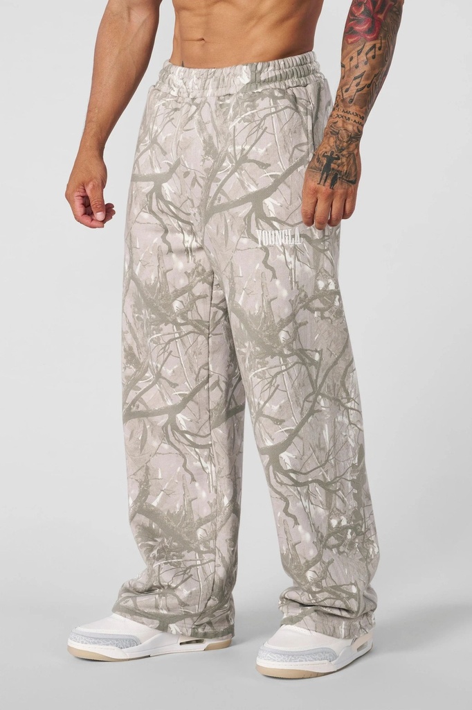 Tree Camo Baggy Sweats - Tan Tree Camo (2)