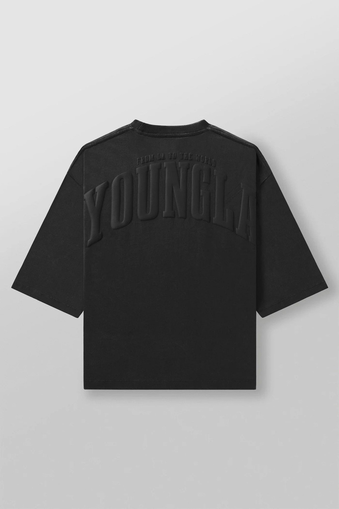 Foundation Cropped Tees Black (2)
