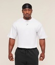 Gymshark Power T-Shirt - White (2)