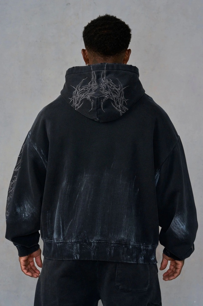CYBERPUNK HOODIES - Black Wash (2)