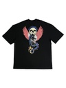 All Saints playera negra de Calavera (2)