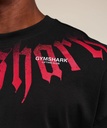 Gymshark Fade Graphic Long Sleeve T-Shir (2)