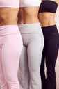 Flashback Foldover Flares - Light Pink (2)