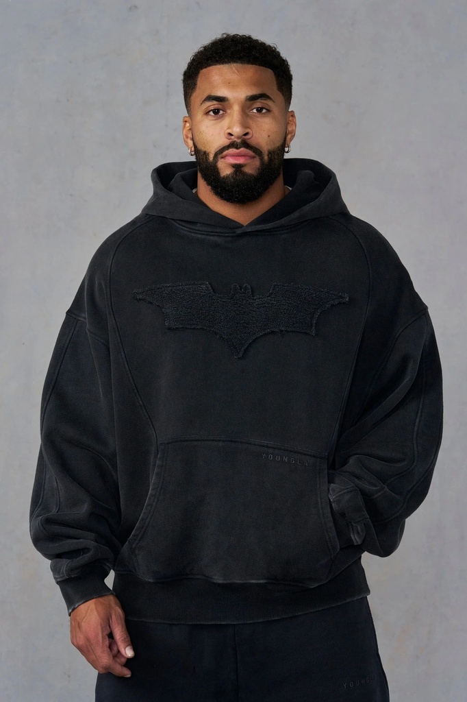Batman Stealth Hoodies - Black Wash (2)