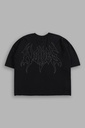 WOLVES HESH FRVR GRUNGE RAW HEM "BOX CUT (4)