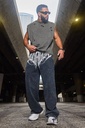 Dark Wave Joggers - Black Wash (2)
