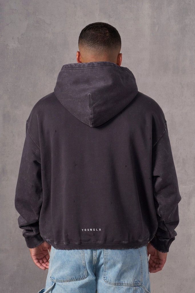 Revenge Hoodies Black Wash (3)