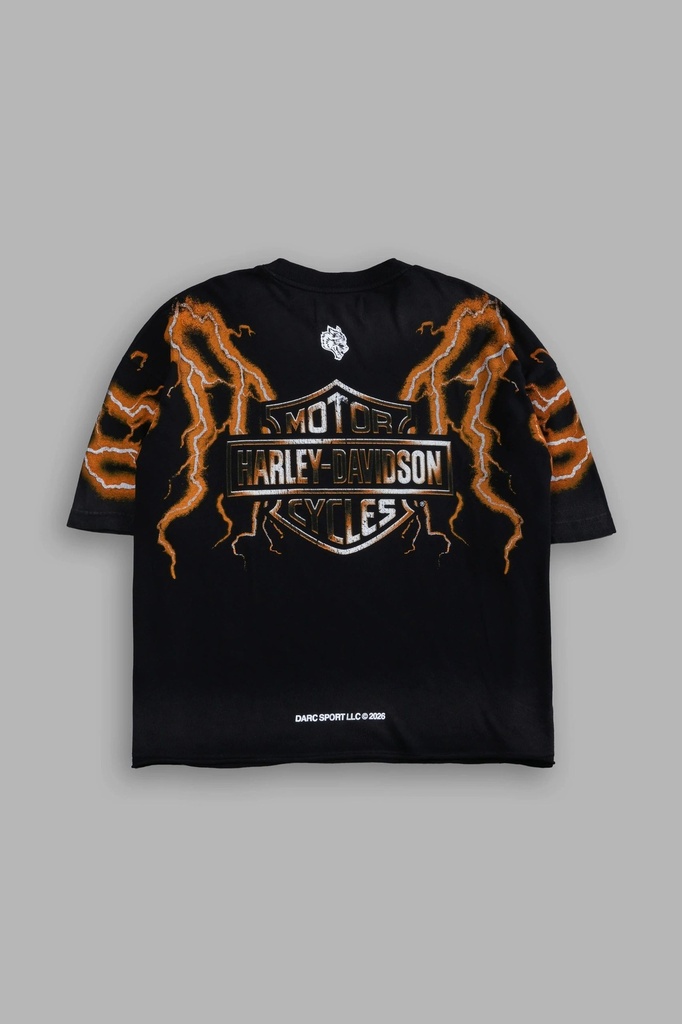 Iron Lightning Premium Unisex Raw Hem "B (4)