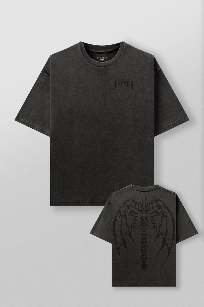 Backbone Tees - Black Wash (2)