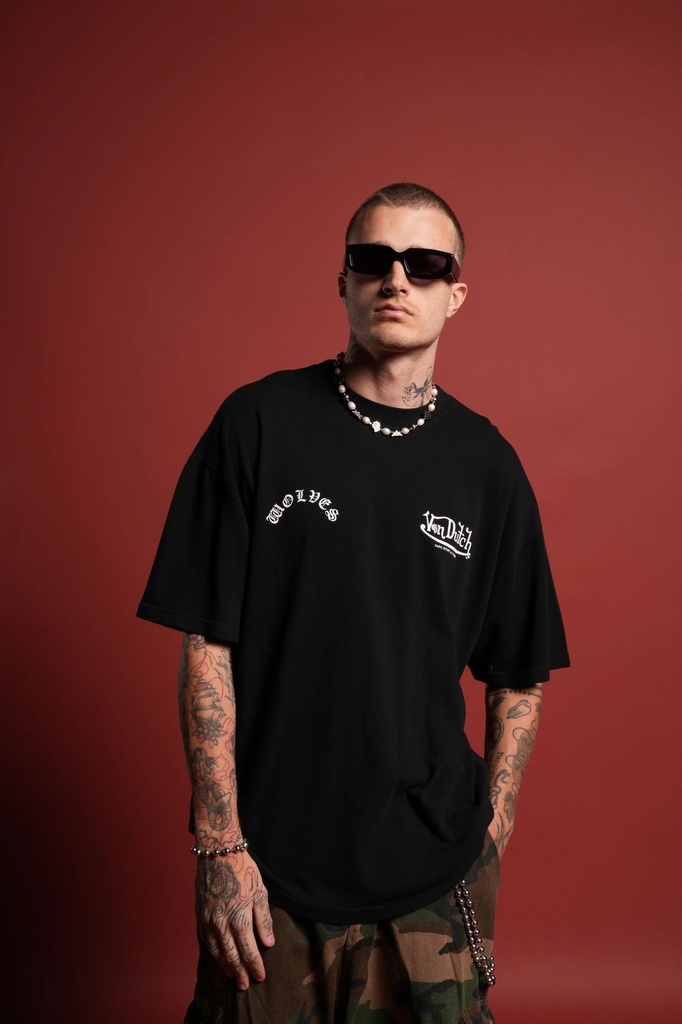 VON DARC PREMIUM OVERSIZED TEE IN BLACK (2)