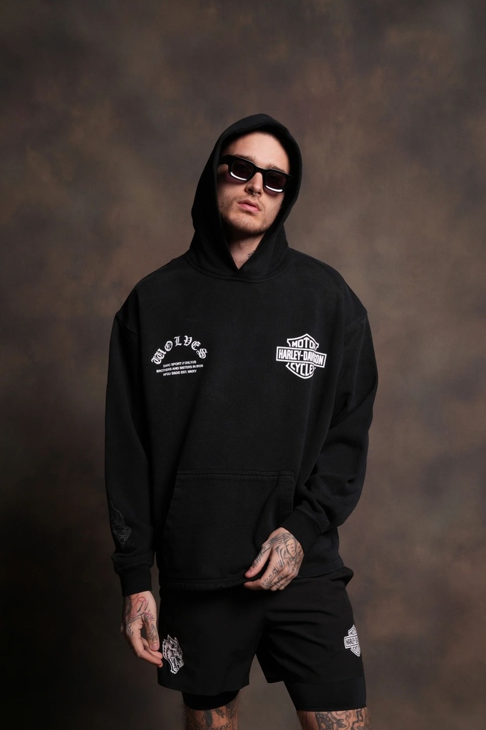 Iron Lightning "Moaty" Hoodie in Black D (2)