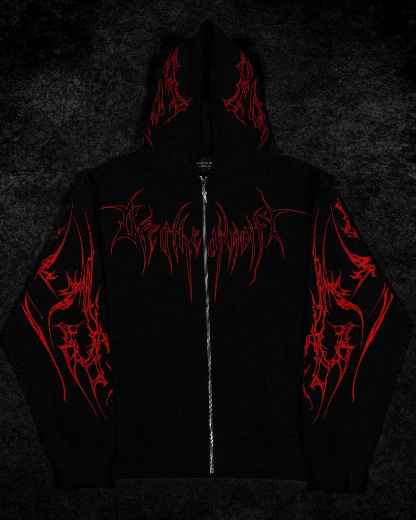 Kingslayer Oversized Zip- up hoodie [RAG (3)