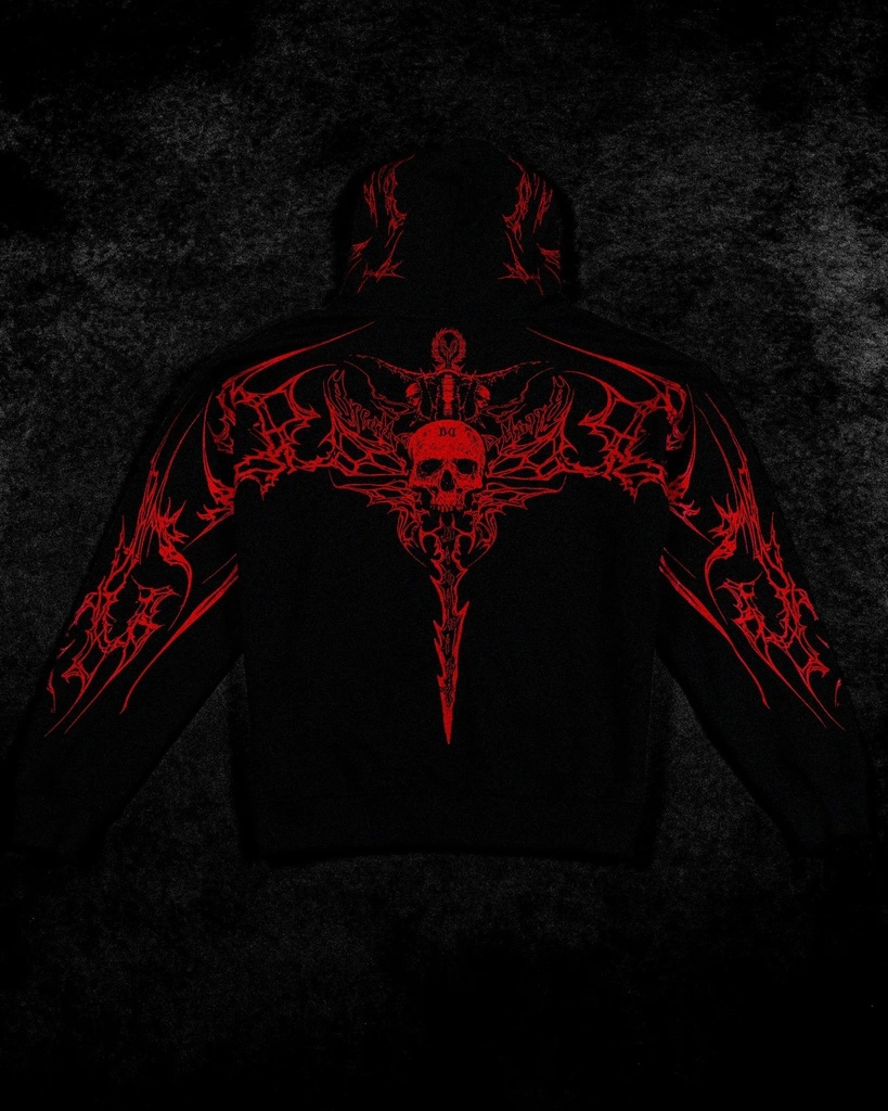Kingslayer Oversized Zip- up hoodie [RAG (4)