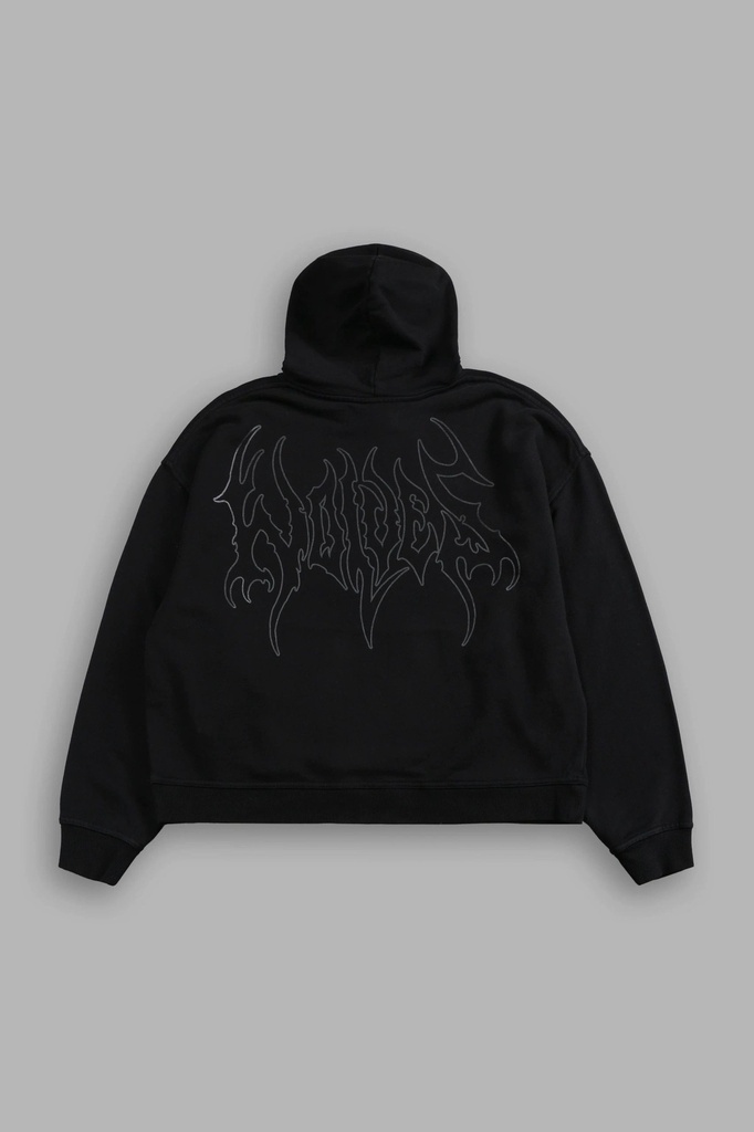 WOLF HESH FRVR "GRUNGE" BOX CUT HOODIE I (4)