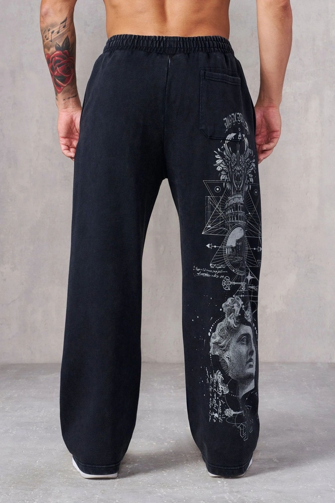 Renaissance Sweats - Black Wash (2)