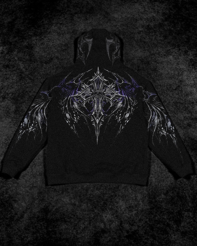 NIGHTFALL OVERSIZED PULLOVER HOODIE - [D (4)