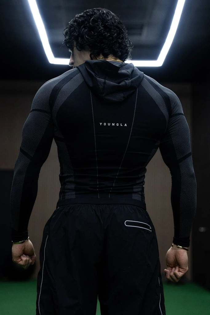 APEX COMPRESSION ZIP-UPS - Black (2)