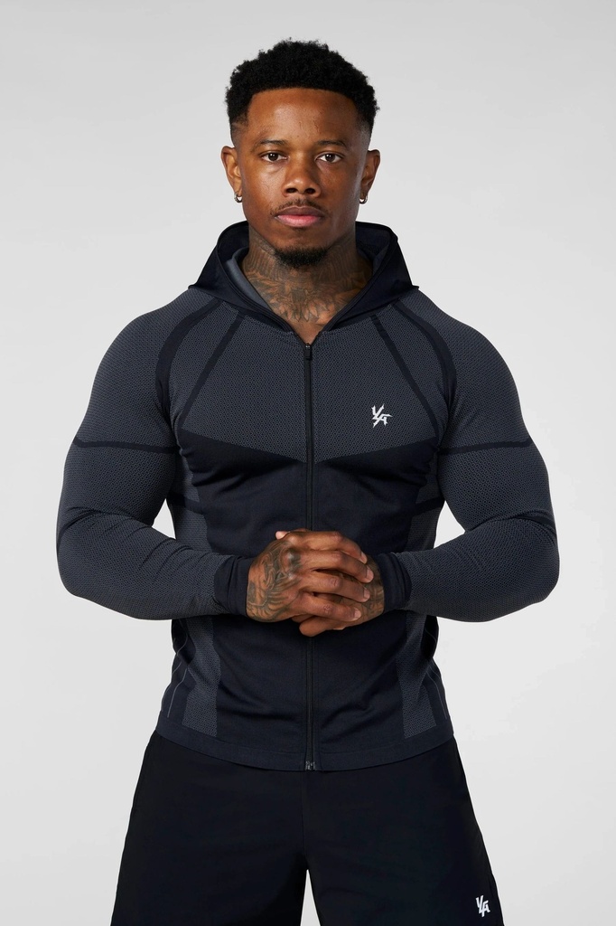 APEX COMPRESSION ZIP-UPS - Black (3)