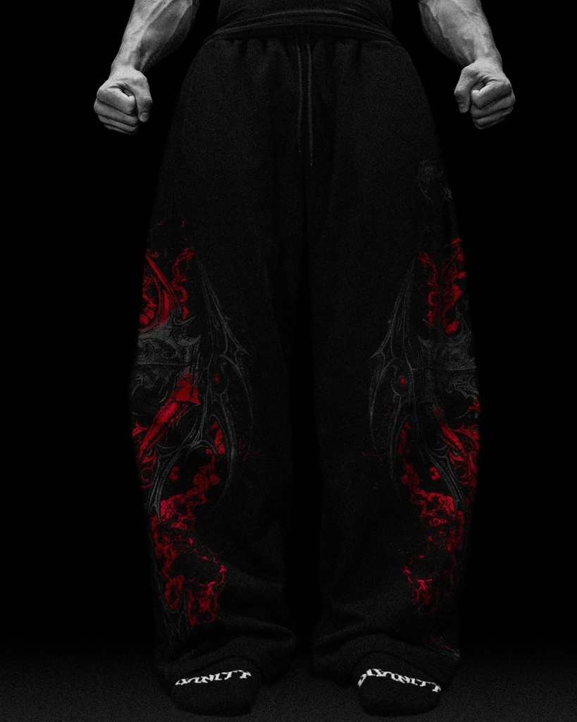 EXECUTIONER BANANA SHAPE UNCUFFED SWEATP (2)