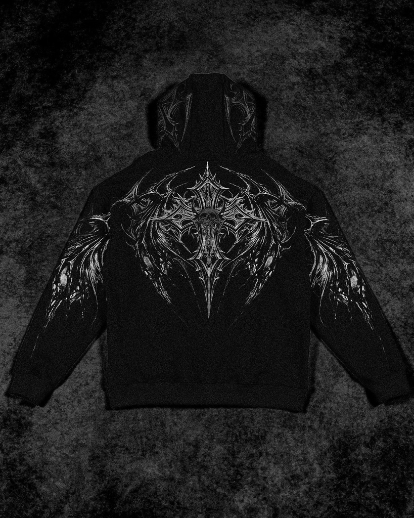 NIGHTFALL OVERSIZED PULLOVER HOODIE - [V (4)