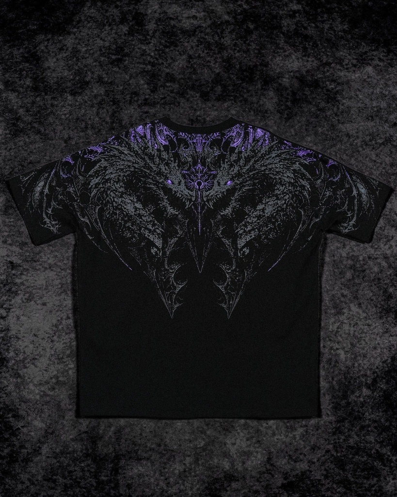 BLOOD WYVERN OVERSIZED T- SHIRT - [DUSK] (4)