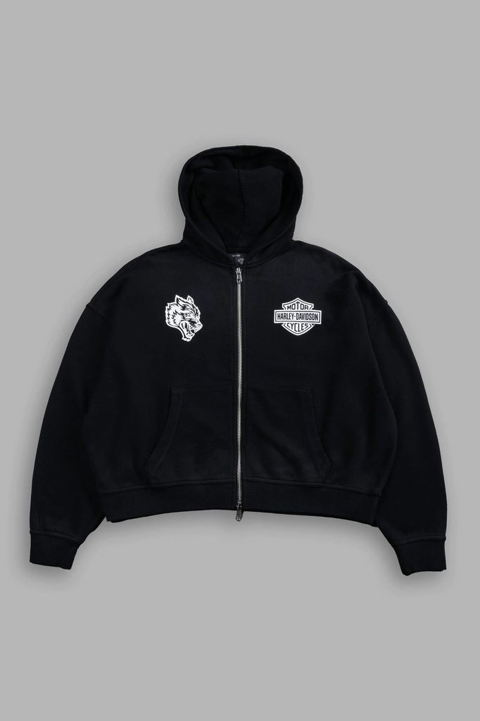 Harley-Davidson Wolves Vex Double Zip Ho (3)