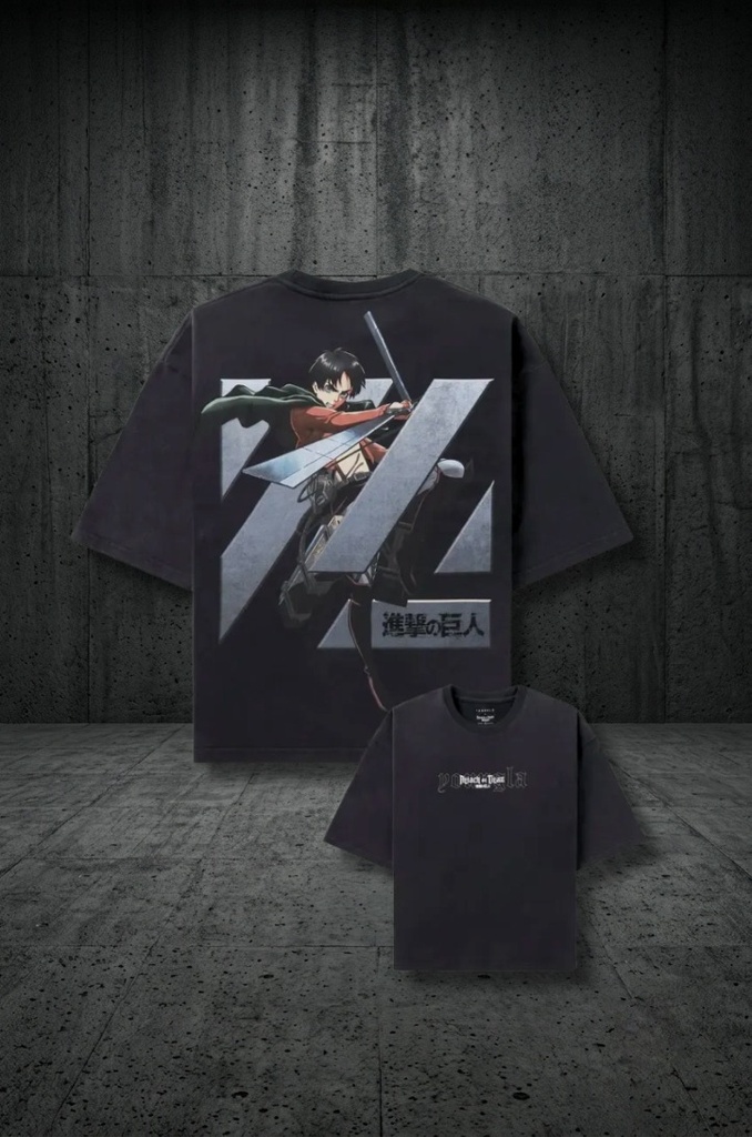 [4186BE-S] AOT© x YLA Cropped Tees Bloc Eren (S)