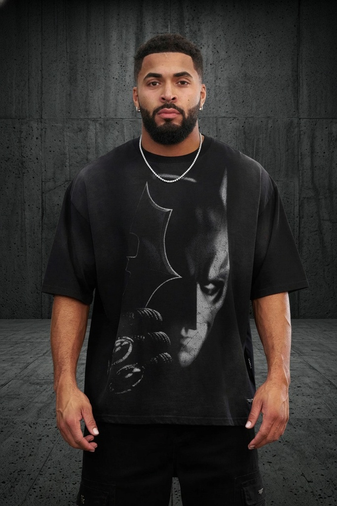 [4254-BF-S] Batman Shadow Tees - Batman F (S)