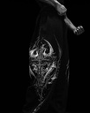 EXECUTIONER BANANA SHAPE UNCUFFED SWEATPANTS - [VOID BLACK]