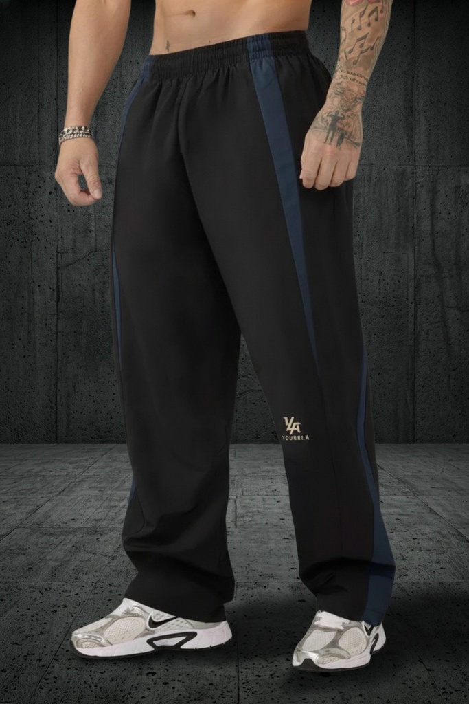 Fight Week Tracksuit Pants - Black/Navy