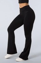 Flashback Foldover Flares - Black