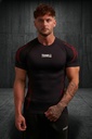 Gothic Compression Tees - Black/Red