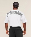 Gymshark Power T-Shirt - White