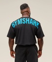Power T-Shirt - Black Blue