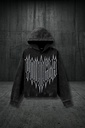 Revenge Hoodies Black Wash