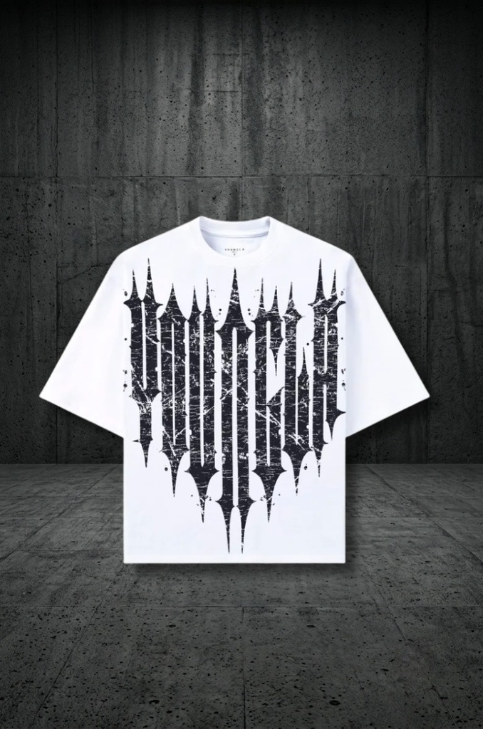 [4156W-S] Revenge Tees Spring '25 - White (S)