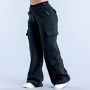 Revive Cargo Jogger - Midnight Black