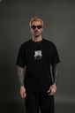 SHEER LOYALTY "PREMIUM" OVERSIZED TEE IN BLACK