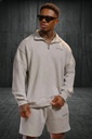 Soft AF Quarter Zips - Heather Grey
