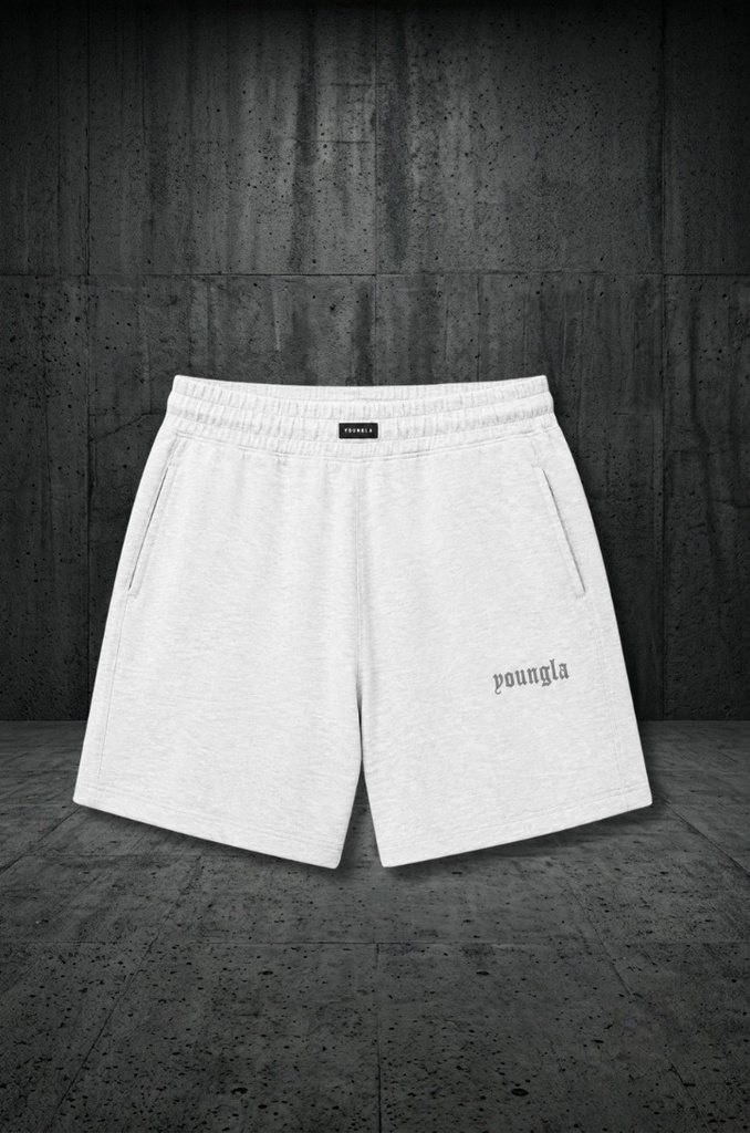 [1024HG-S] Soft AF Shorts - Heather Grey (S)