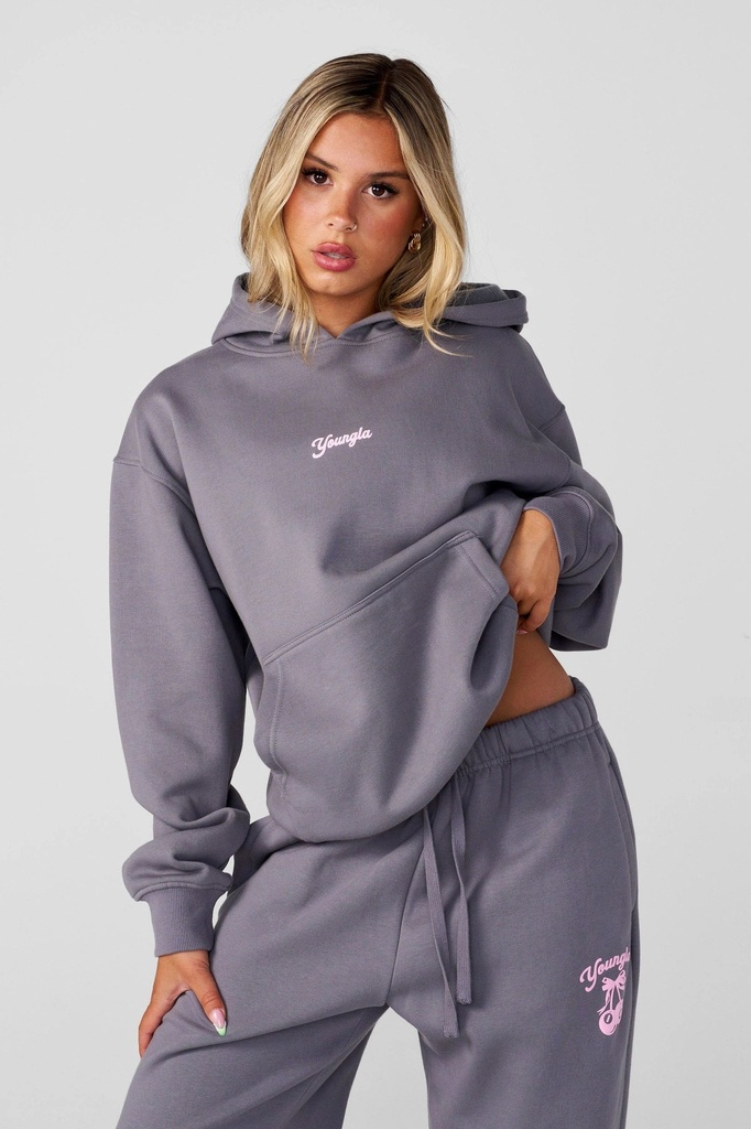 [W566-G-XS] Soft Serve Hoodie - Grey (XS)