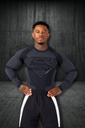 Superman Compression Longsleeves - Black