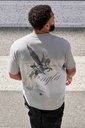 Warrior Tees Grey Wash