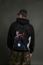 Webs and Shadows "Pierce" Hoodie in Black