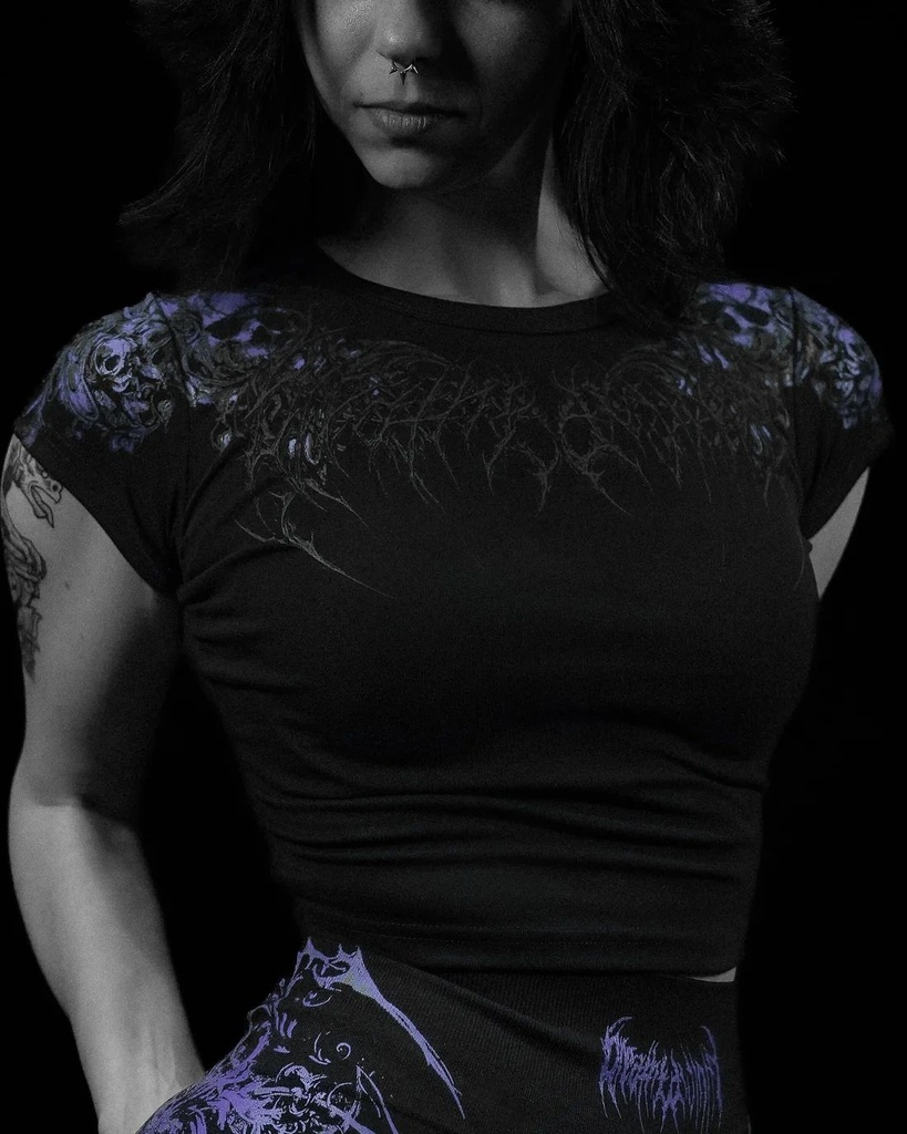 Women's Soul Thorn Cropped Baby Tee [DUSK]