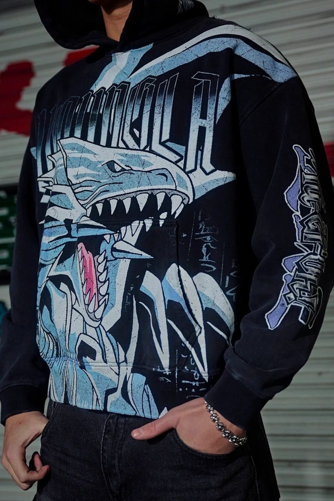 [5008KBE-S] Yu-Gi-Oh!® Hoodies - Kaiba's Blue Eyes (S)