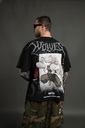 Zenitsu NFGU Premium Oversized Tee i n Black