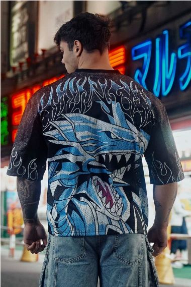 [4152-BE-S] Yu-Gi-Oh!® Jersey-Blue Eyes (S)